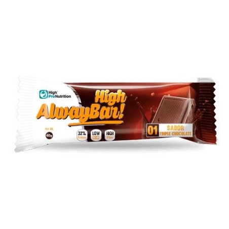 HIGH ALLWAYS PROTEIN BAR CHOCOLATE CAJA DE 20 BARRITAS