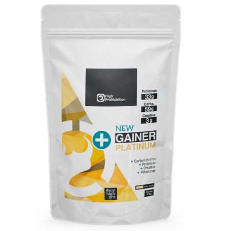 NEW GAINER PLATINUM SACO 1Kg VAINILLA