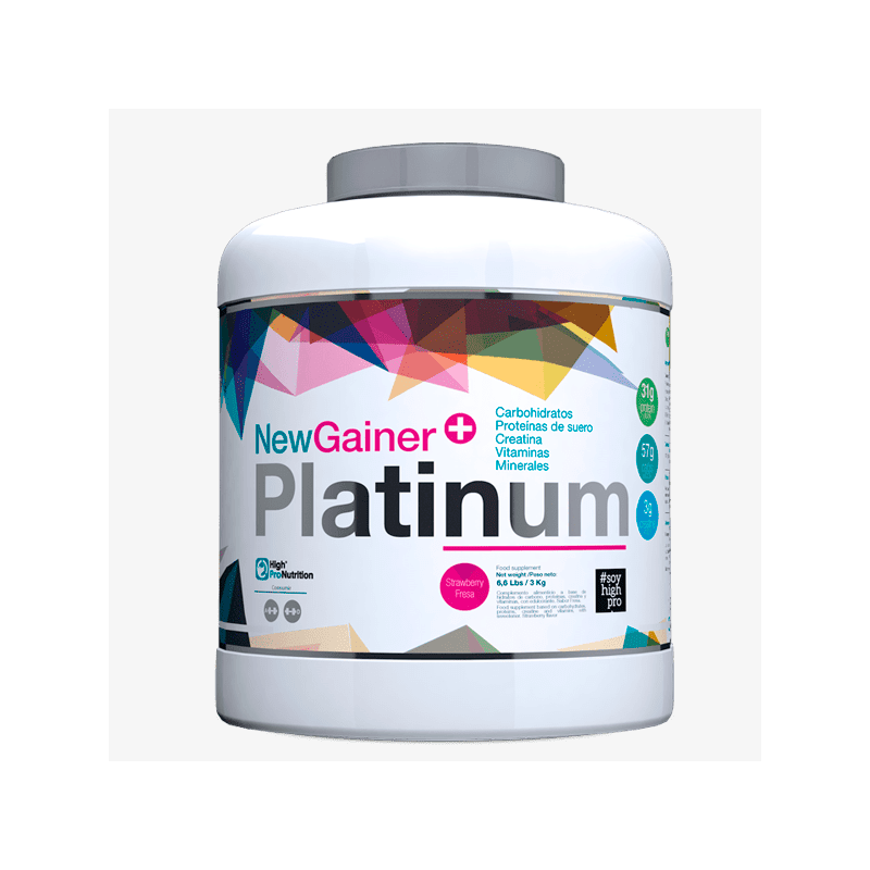 NEW GAINER PLATINUM 3Kg FRESA