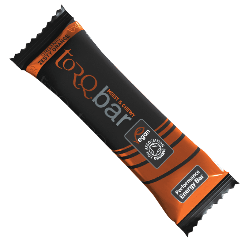 Torq Bar 45gr Caja de 15 Organic Zesty Orange