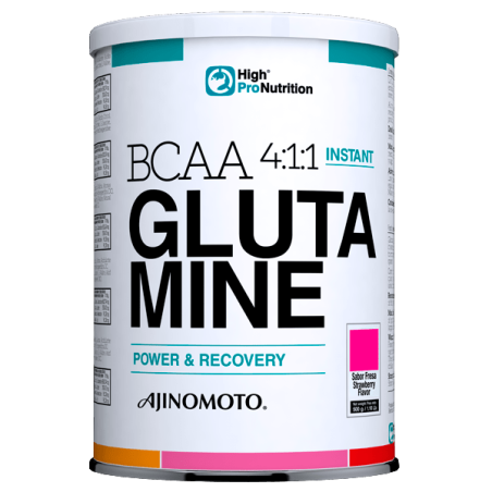 BCAA 4:1:1 GLUTAMINE 500g  FRESA