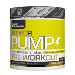 Pre workout Power pump Highpro nutrition