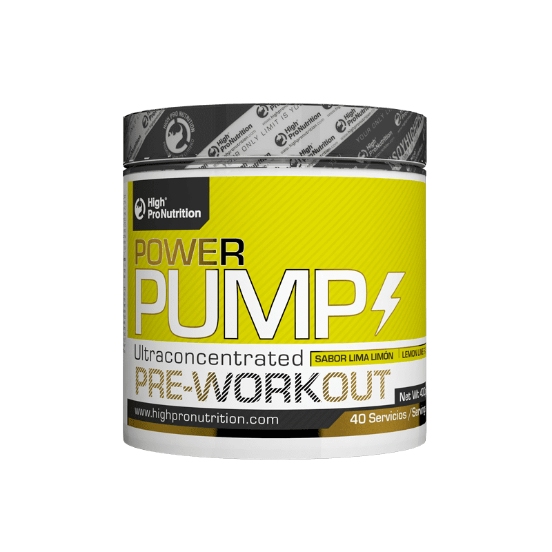 Pre workout Power pump Highpro nutrition